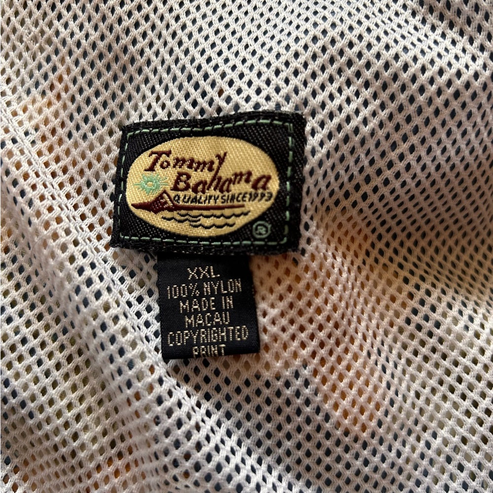 Tommy Bahama Blue and Yellow Floral Swim Shorts Size xxl🌴host pick🌴 - Picture 4 of 4